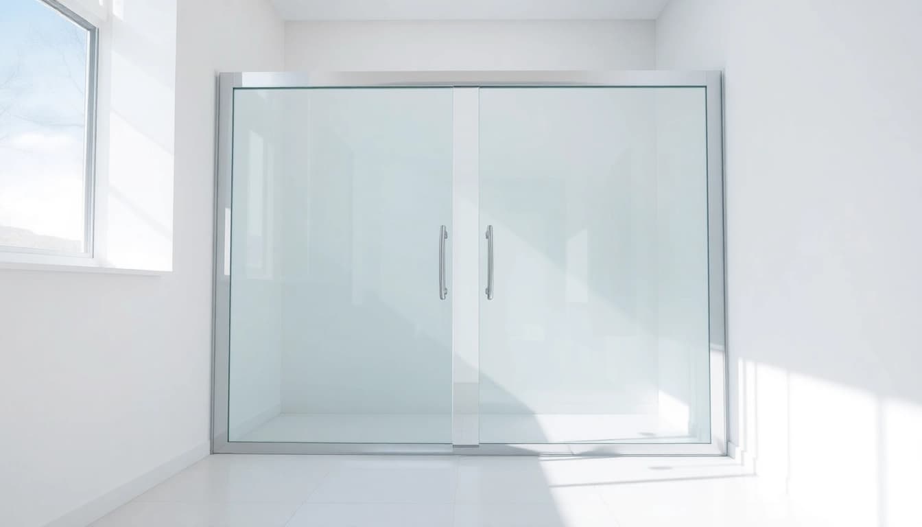 Elevate your space with sliding shower doors featuring sleek design and modern finishes.