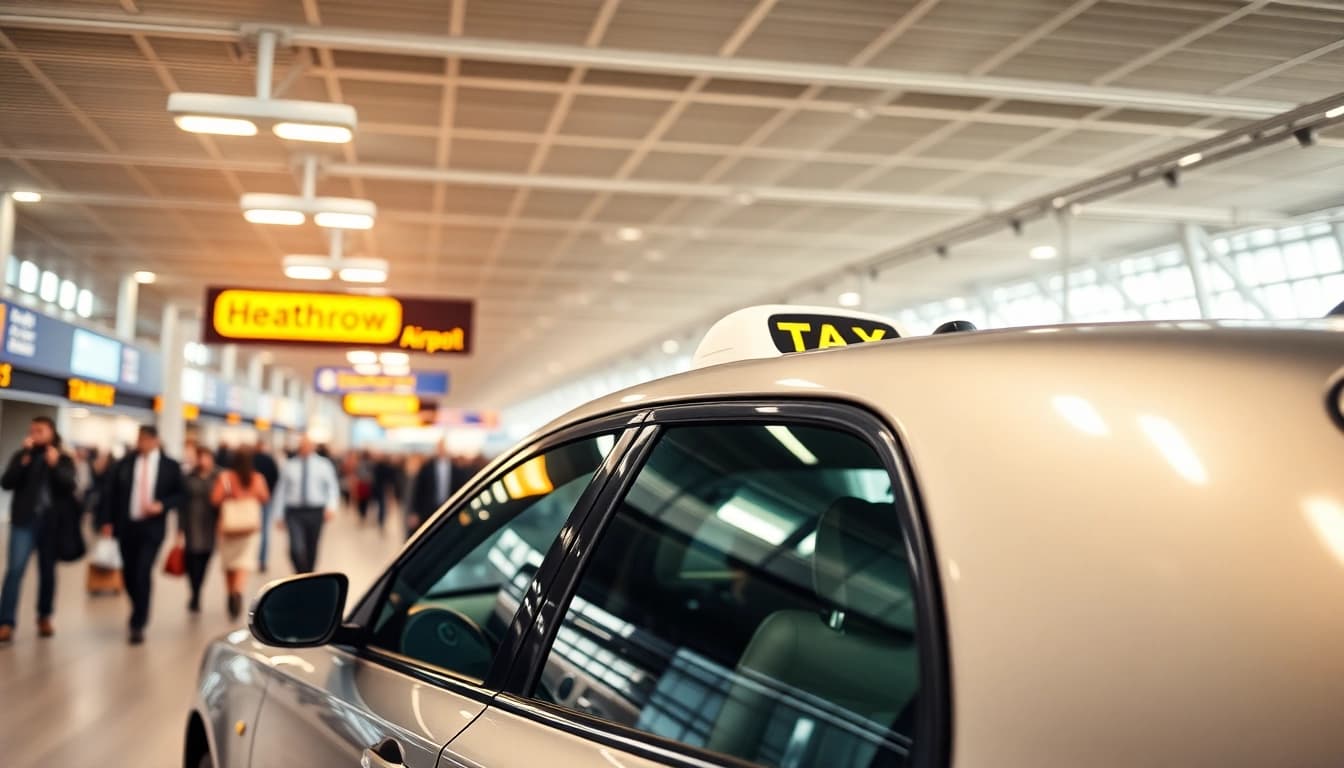 Book a Nottingham to Heathrow Taxi for convenient airport travel with a professional driver.