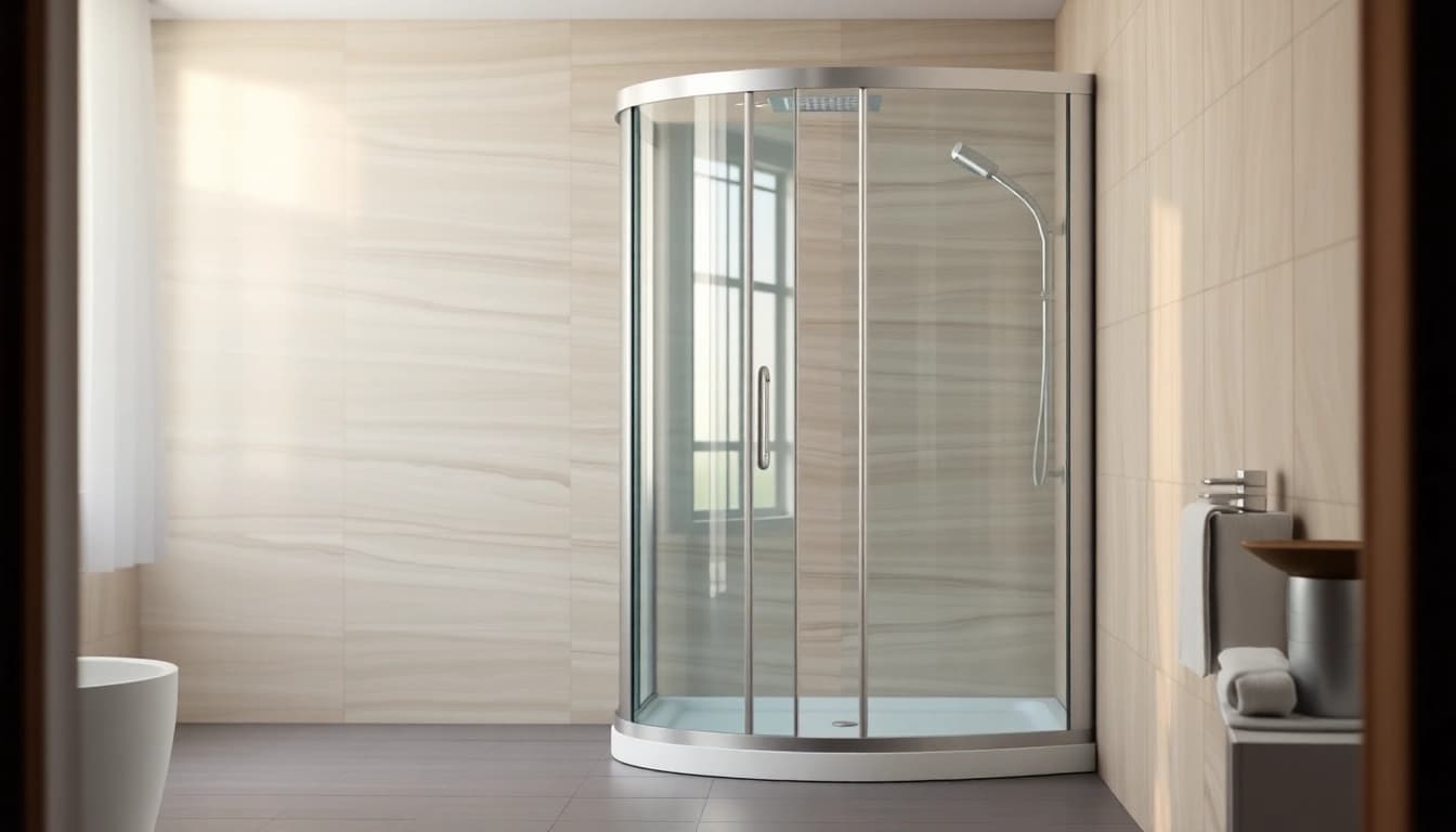 Verleihen Sie Ihrem Badezimmer mit einer eleganten dusche 100x100 einen modernen Look.