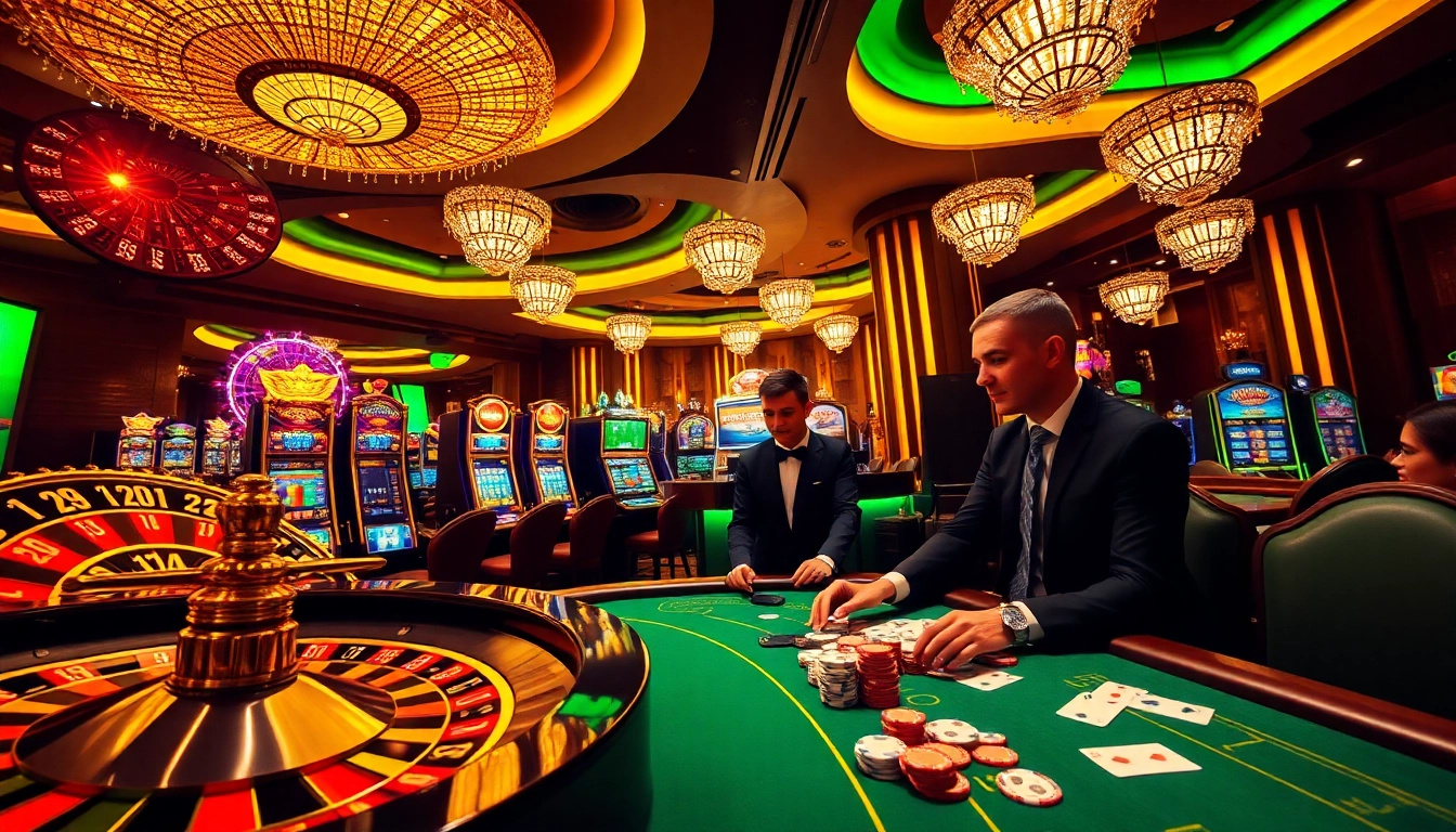 Experience thrilling gameplay at https://luck8.bid/ with engaging slot machines and an inviting casino atmosphere.