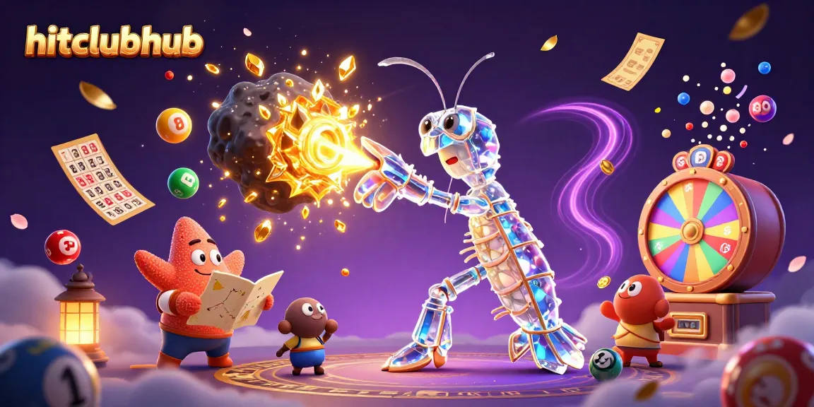 Experience exhilarating gameplay at hitclubhub with vibrant lottery elements and dynamic gaming visuals.